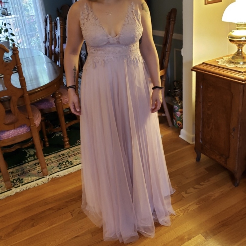 Nwt  Bhldn blush dress